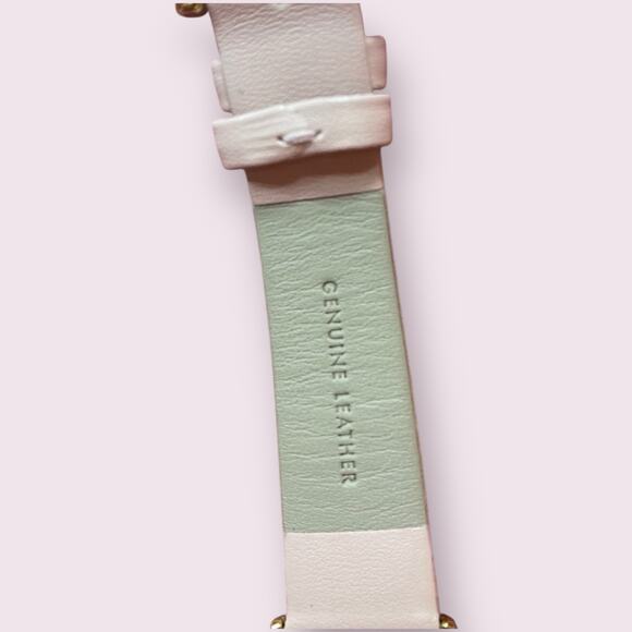 Kate Spade KSW9010 Metro Monogram K White Dial Pink Leather Strap Women\'s Watch main image 7